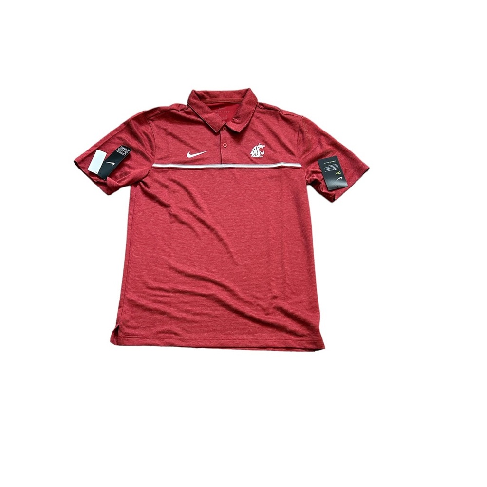 Washington State Cougars Nike Men’s Dri Fit Polo Shirt Small